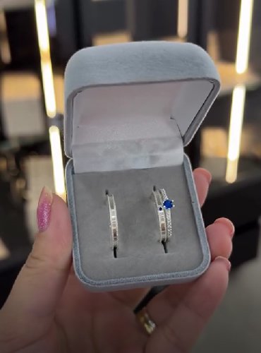 Par de Alianças de Prata